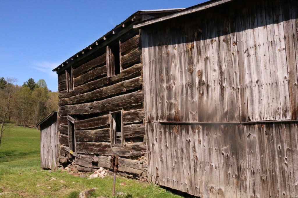 George May Family Bergton Virginia Log Home
